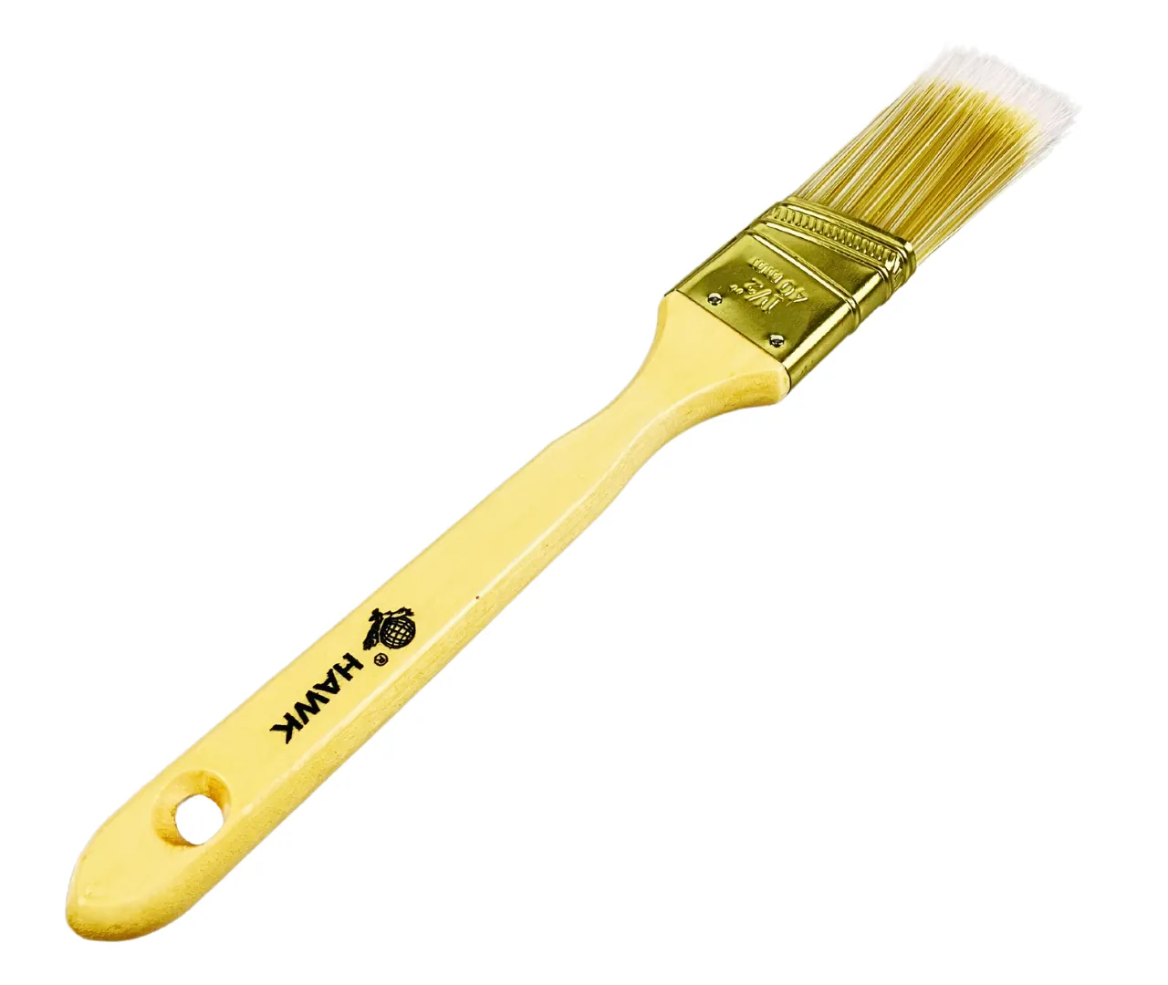 1.5" Wide Bristle Brush for House Painting, Varnish or Lacquer, Wooden Handle (Pack of: 2) - TZ63-28441-Z02