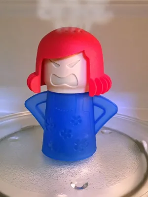 1pc Cartoon Microwave Cleaner