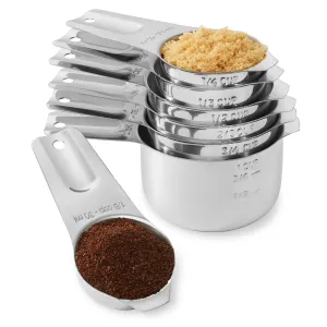 7-Pack, Stainless Steel Measuring Cup Set  by Last Confection