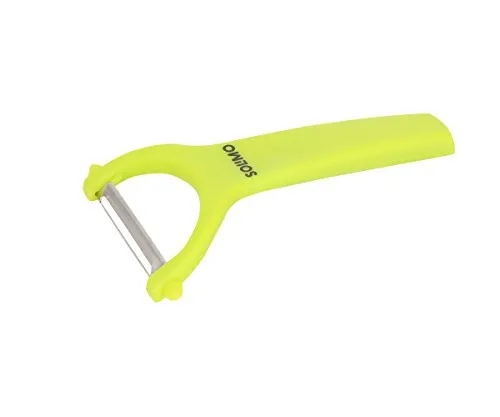 Amazon Brand - Solimo Plastic Kitchen Peeler - Green