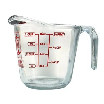 Anchor Hocking 8 Oz Glass Measuring Cup