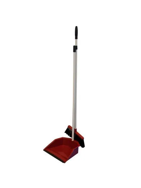 Broom and Dustpan with Handle Set (Available in a pack of 4)