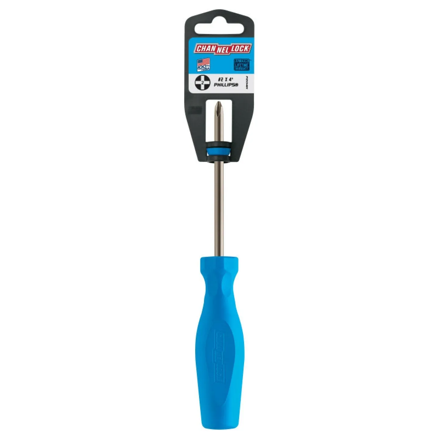 Channellock P204H PHILLIPS #2 x 4-Inch Professional Screwdriver