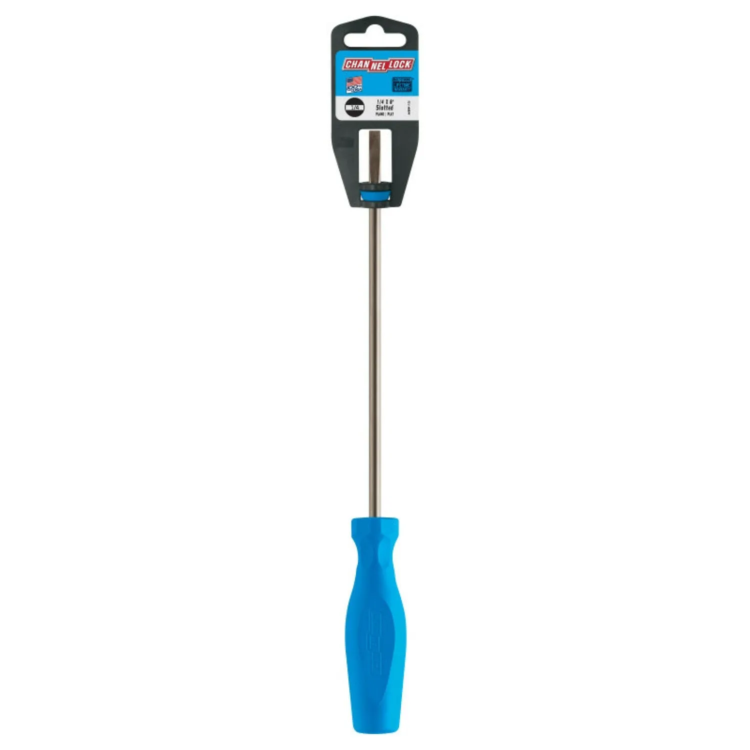 Channellock S148H Slotted 1/4 x 8-Inch Professional Screwdriver