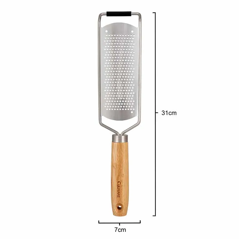 Culinare Naturals Bamboo Handle Fine Grater