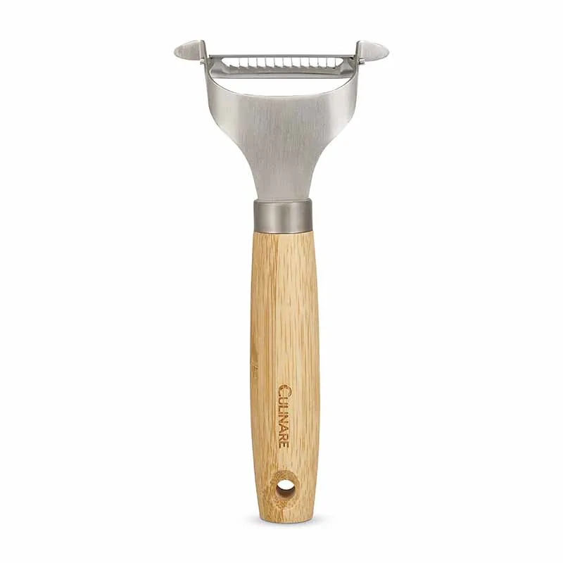 Culinare Naturals Bamboo Handle Julienne Peeler