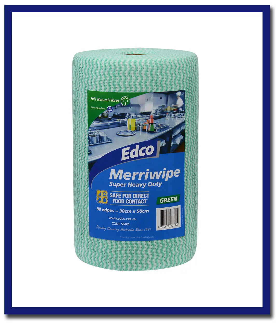 Edco Merriwipe Super Heavy Duty Wipes - 90 Sheets Per Roll