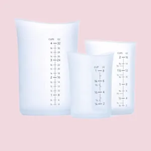 Flexible silicone measuring cup 1Qt. (4 Cups)