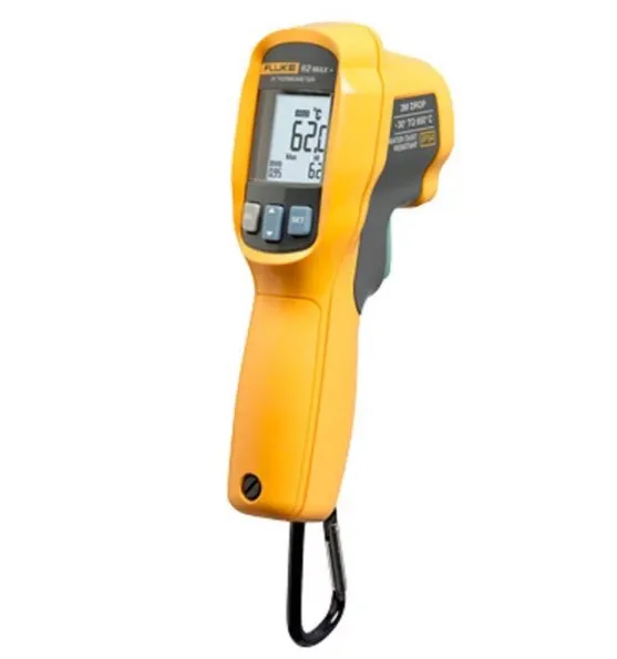 Fluke 62 MAX  Handheld Infrared Laser Thermometer, (must Be Purchased in Quantities of 3)