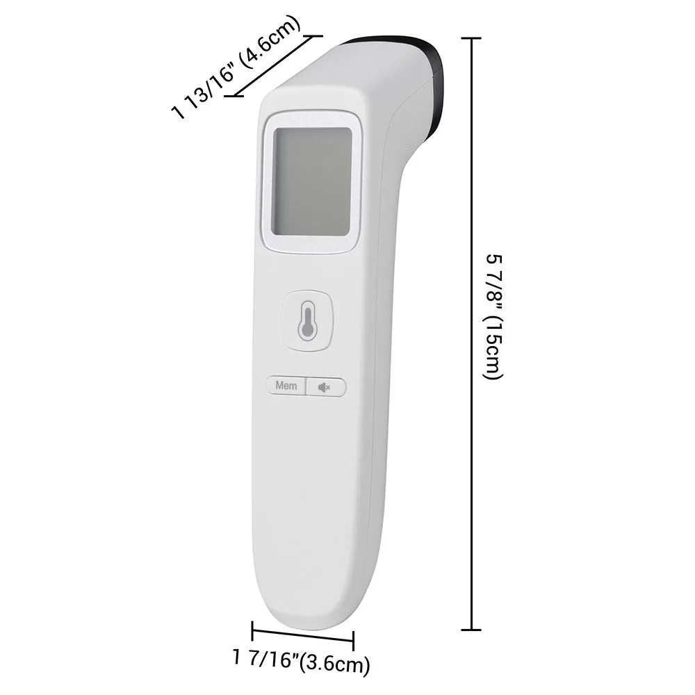 Forehead Infrared Thermometer Digital 32°F to 212°F