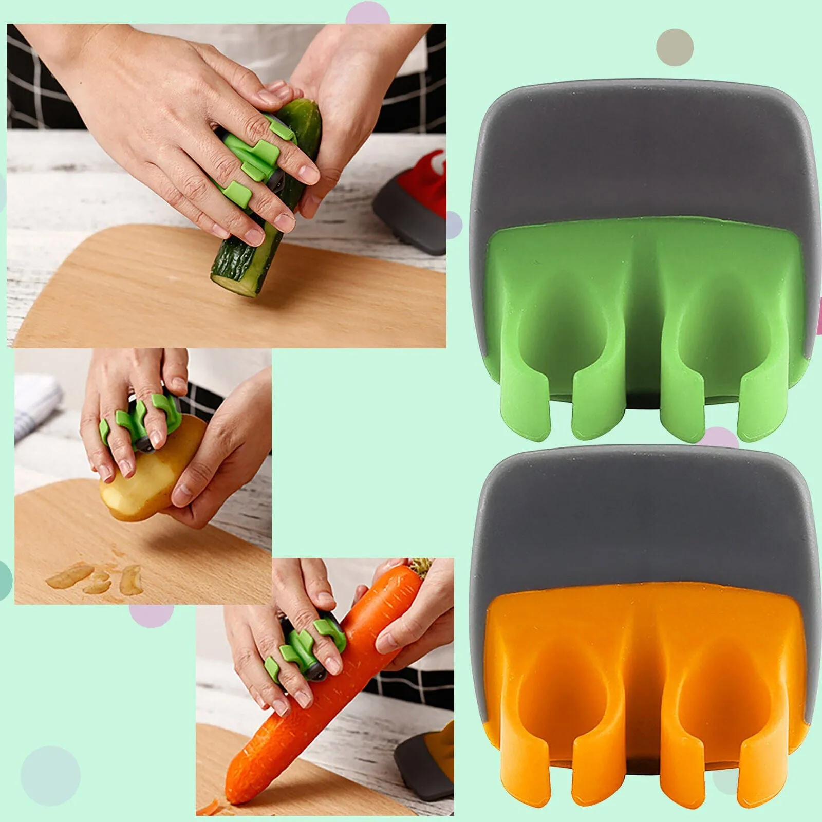 Fruit and Vegetable Palm Peeler