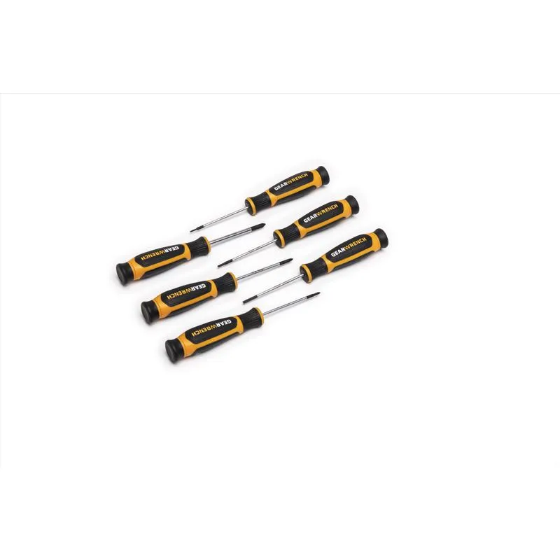 Gearwrench Phillips/Slotted Mini Screwdriver Set 6 pc