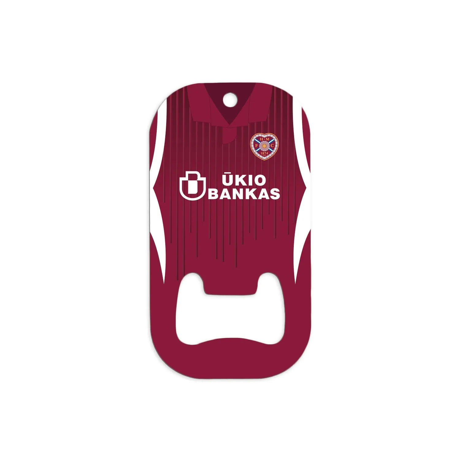 Hearts 09-10 Home Bottle Opener