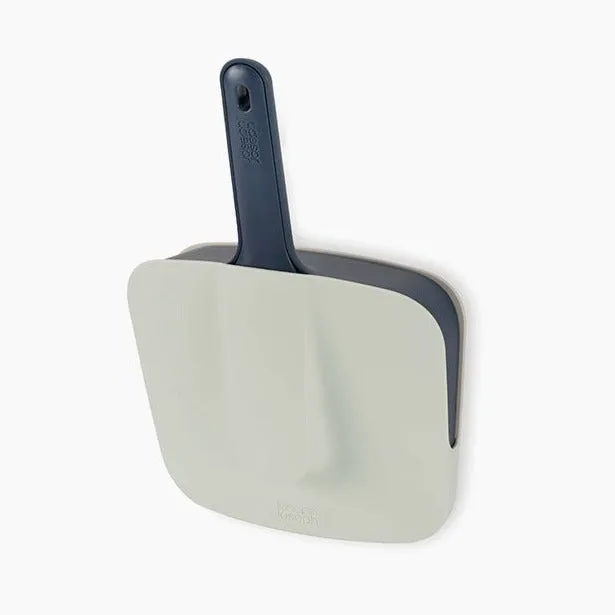 Joseph Joseph CleanStore Blue Wall-mounted Dustpan & Brush