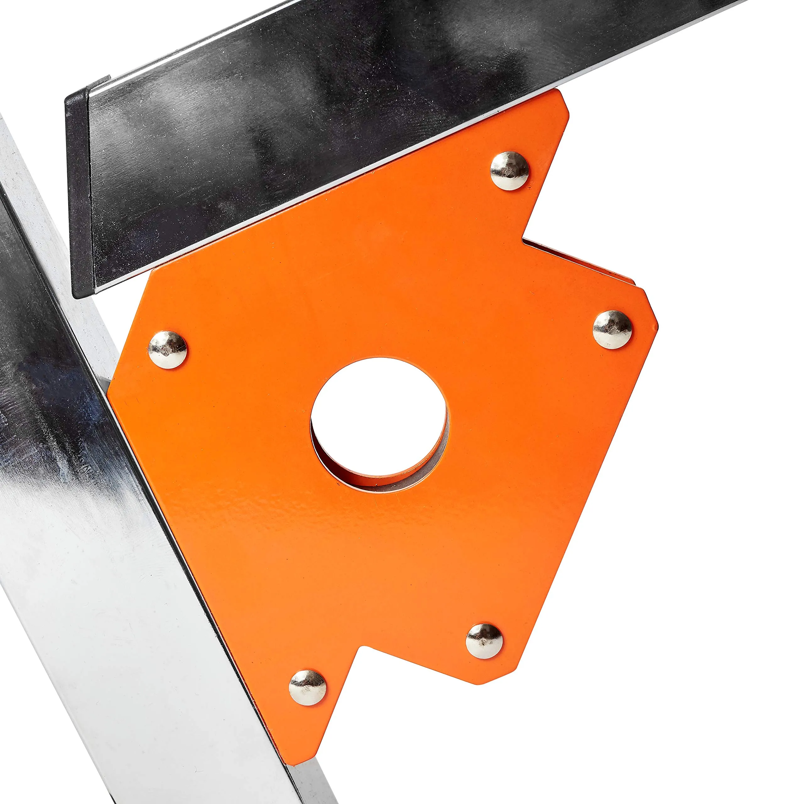 Katzco Magnetic Welding Holder - Arrow Shape For Multiple Angles - Holds Up To 50 Lbs