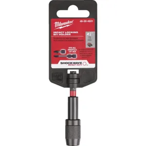 Milwaukee Shockwave 2-7/8 In. Magnetic Impact Locking Bit Holder