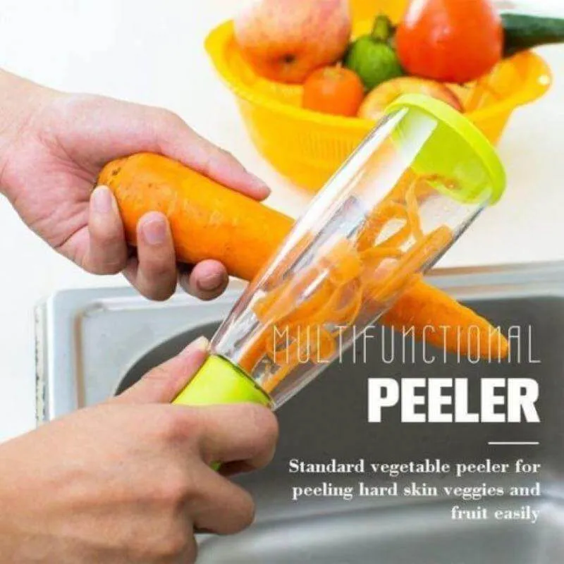 Multifunctional  Stainless Steel Stored Vegetable Peeler