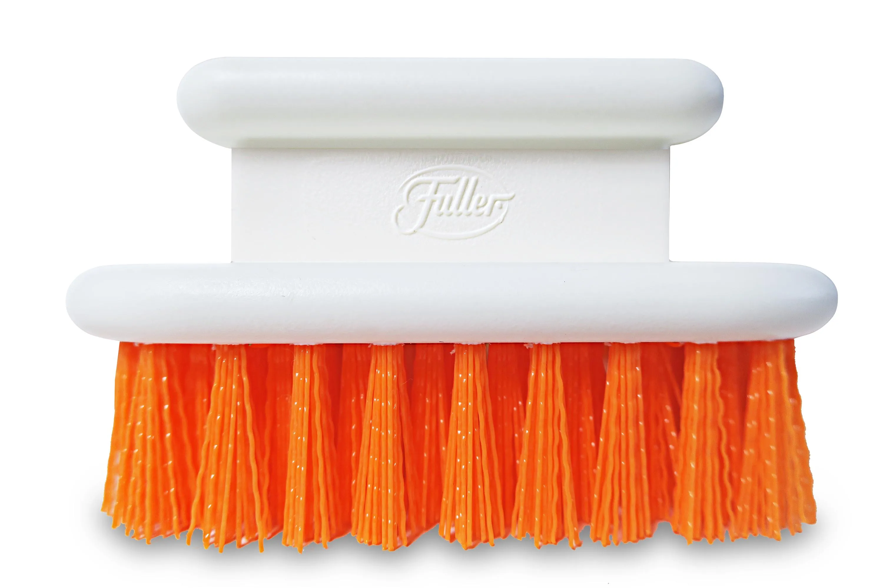 Orange Scrub Brush - All Purpose Scrubber For Tough Stain Removal