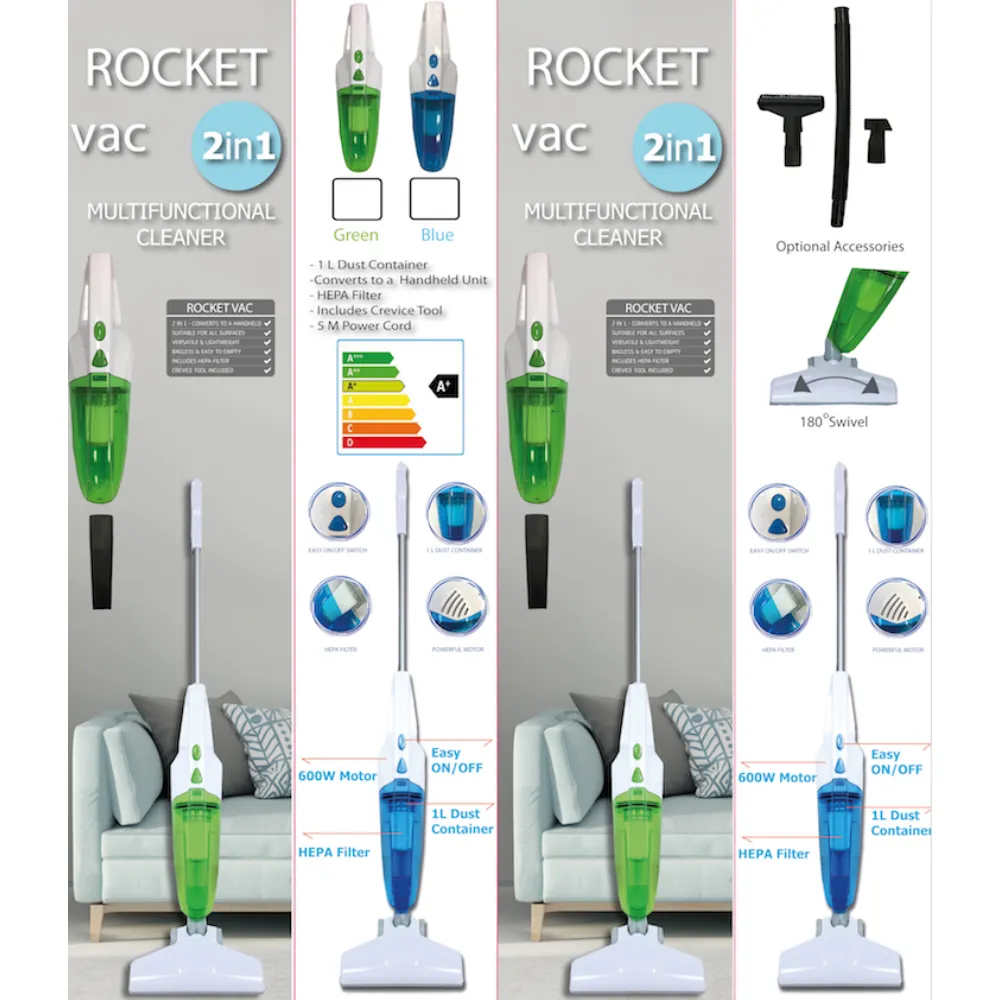 Rocket Vac 2 in 1