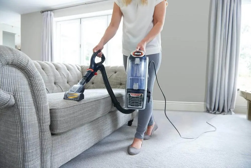 Shark NZ801UKT Anti Hair Wrap Upright Vacuum Cleaner with Powered Lift Away TruePet  Blue