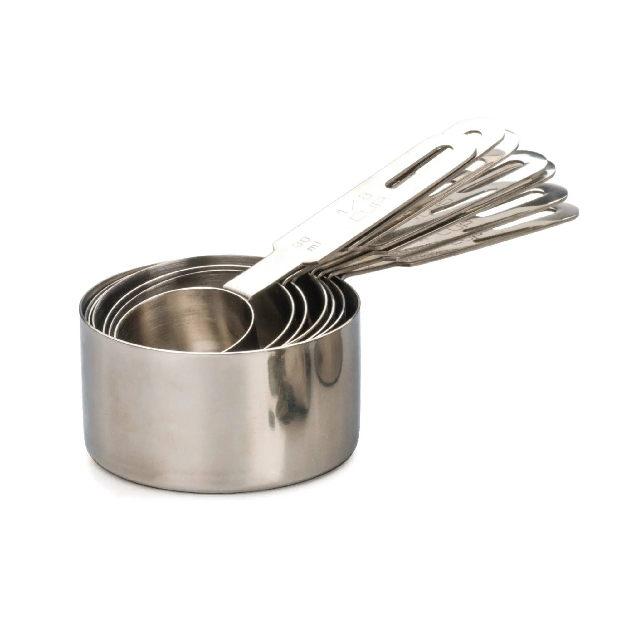 Stainless Steel Measuring Cups | Set Of 7