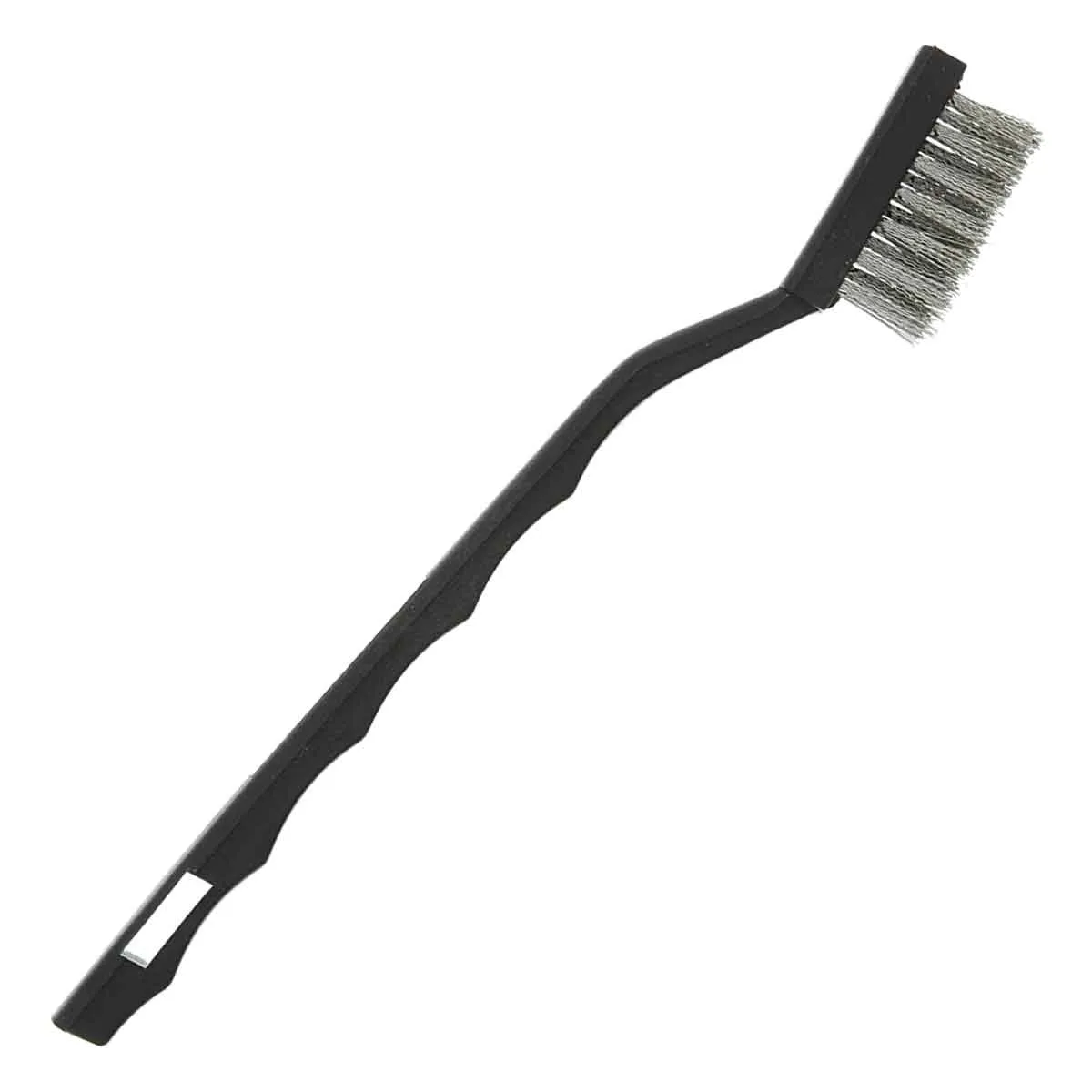 Tooth Brush - Stainless Steel - Plastic Handle