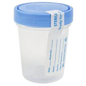 Urine Specimen Collection Cup, Sterile Individually wrapped