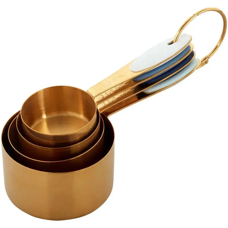 Wilton Navy & Gold Nesting Measuring Cups