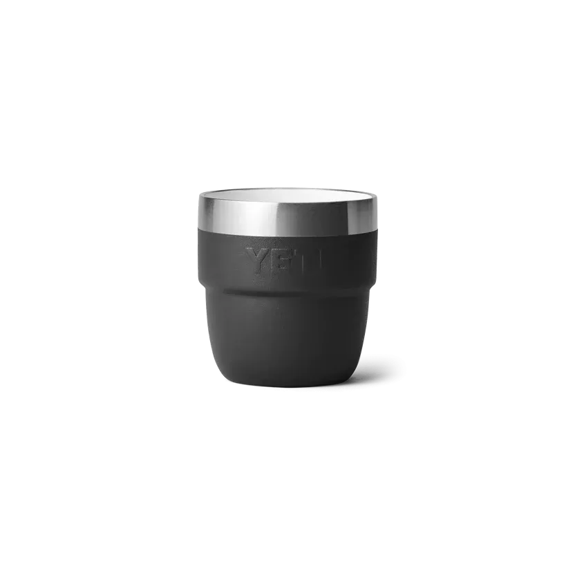 Yeti Rambler 4 Oz Stackable Cup Black