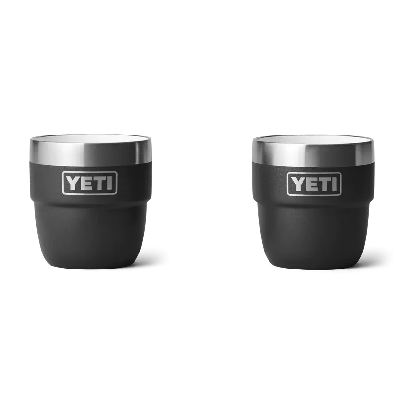 Yeti Rambler 4 Oz Stackable Cup Black