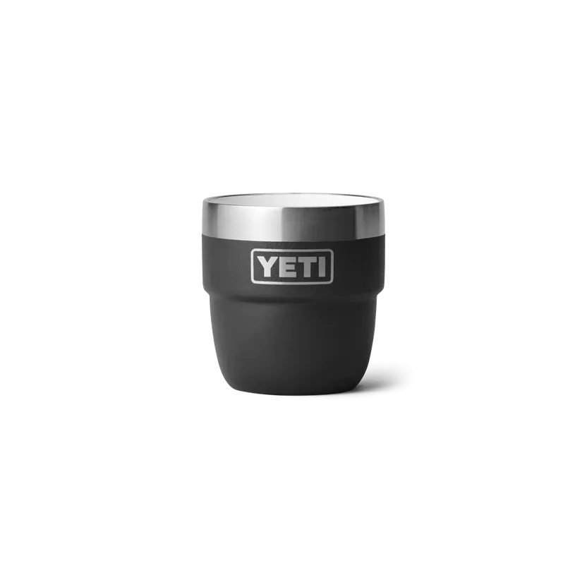 Yeti Rambler 4 Oz Stackable Cup Black