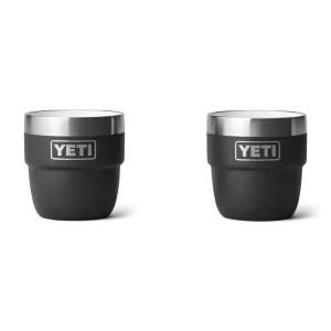 Yeti Rambler 4 Oz Stackable Cup Black