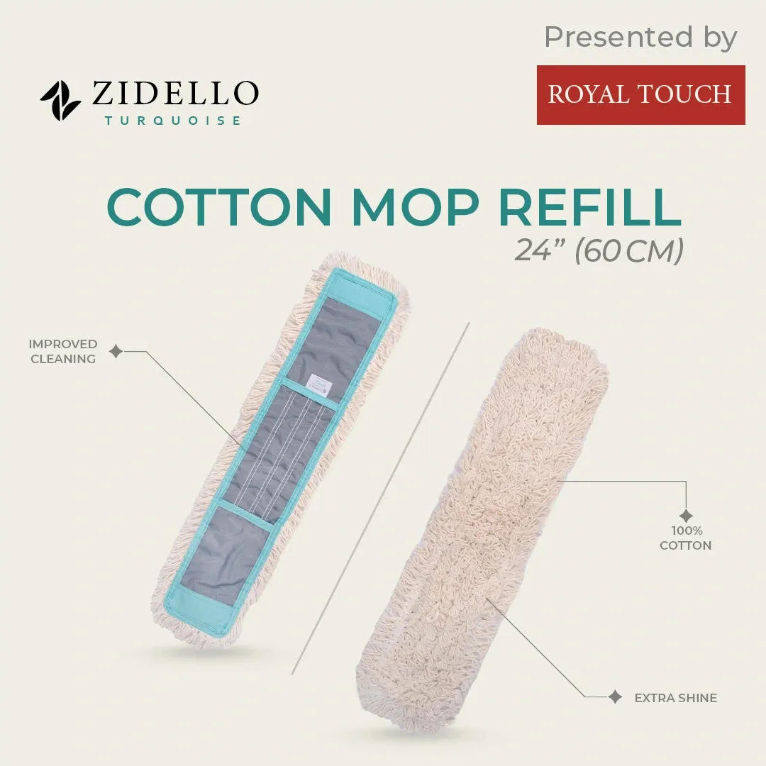 Zidello COTTON MOP - DRY 24″ INCH (60CM)