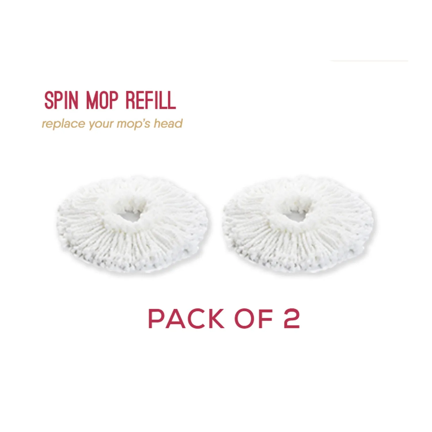 Zidello Spin Mop Refill - Extra Head (Original)