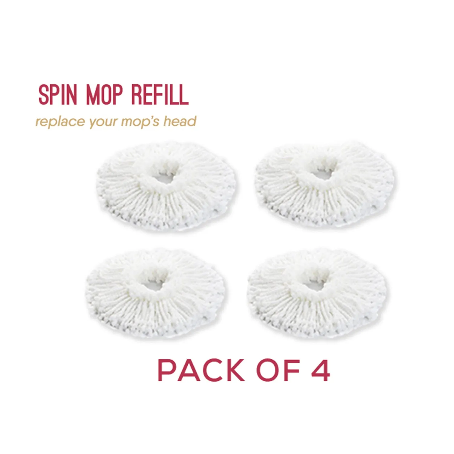 Zidello Spin Mop Refill - Extra Head (Original)